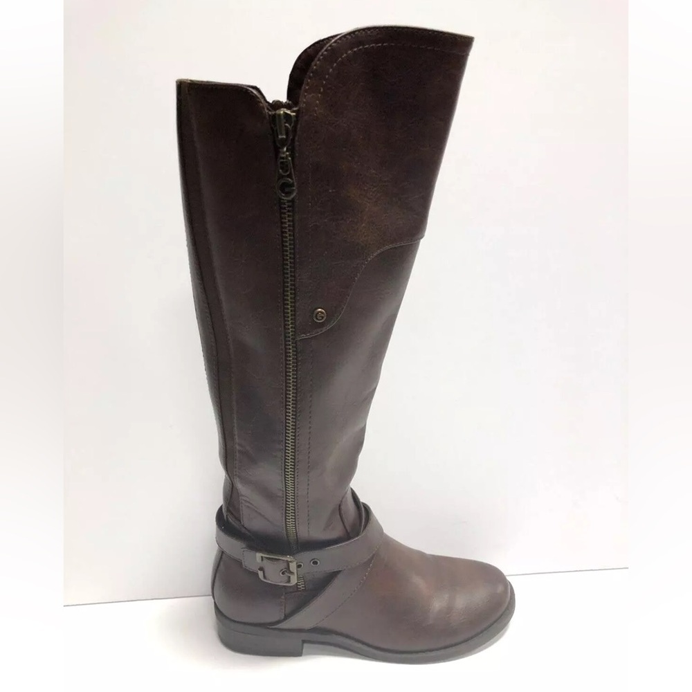 Guess Women’s Hoagen Tall Brown Boots, Size 6 M